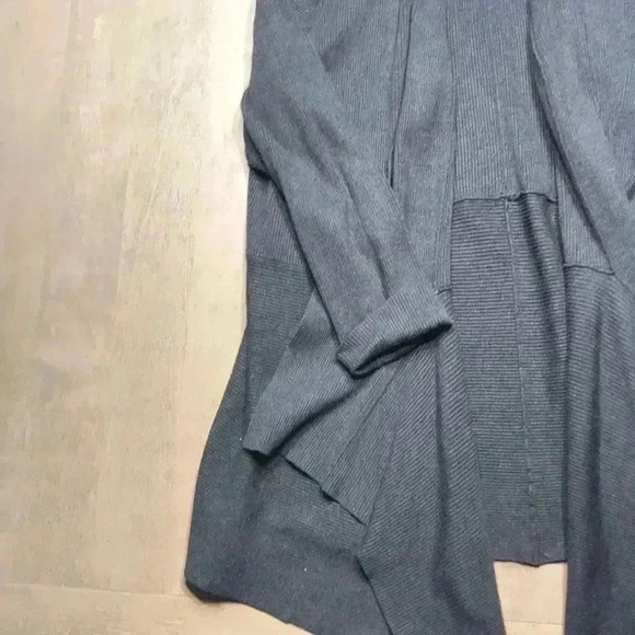 Context charcoal draping cardigan 1x - Picture 2 of 3